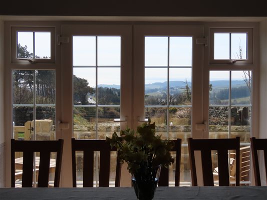 view from the dining room 